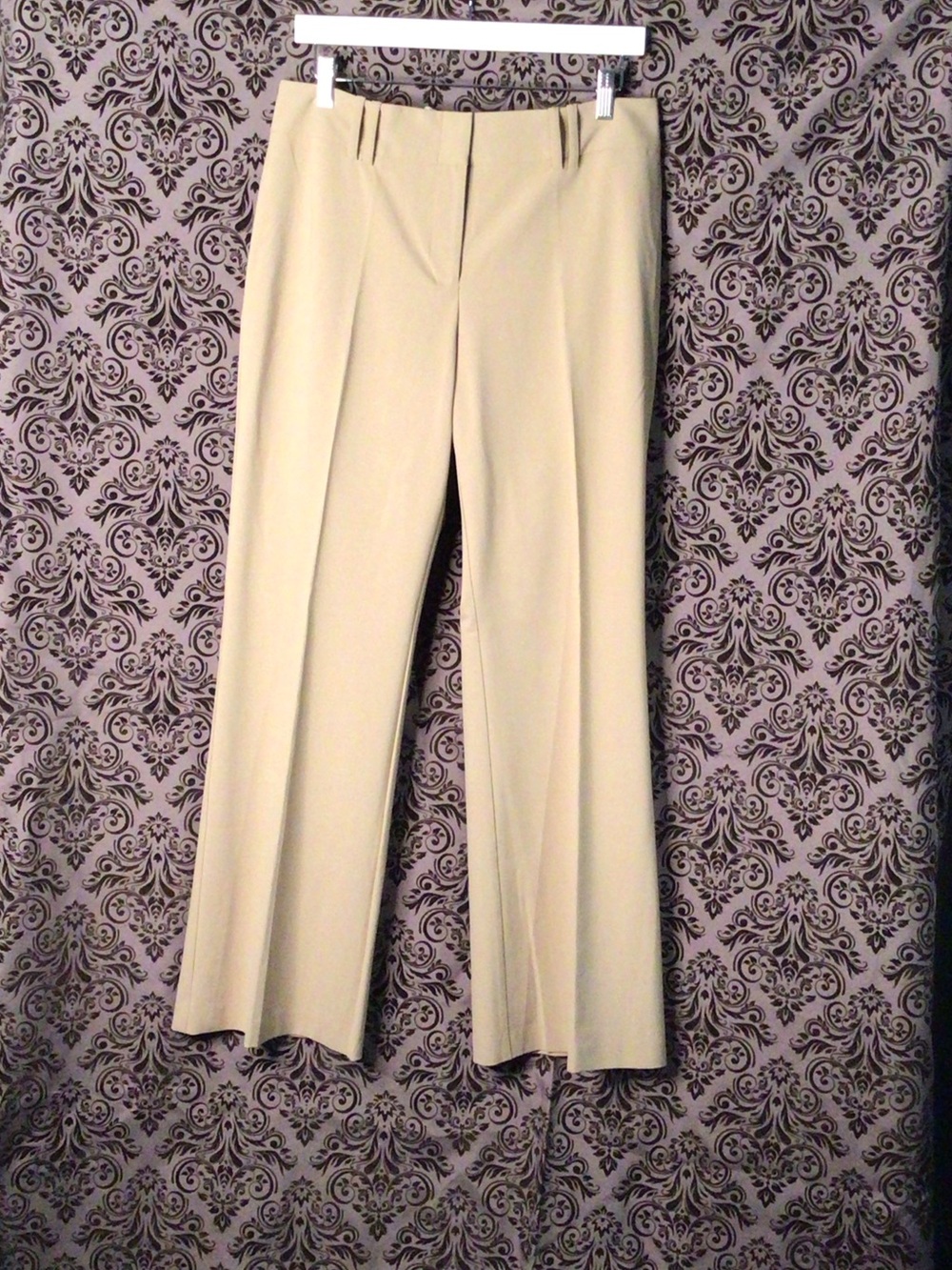 The Limited Women's Straight-Leg Dress Pants in Light Tan